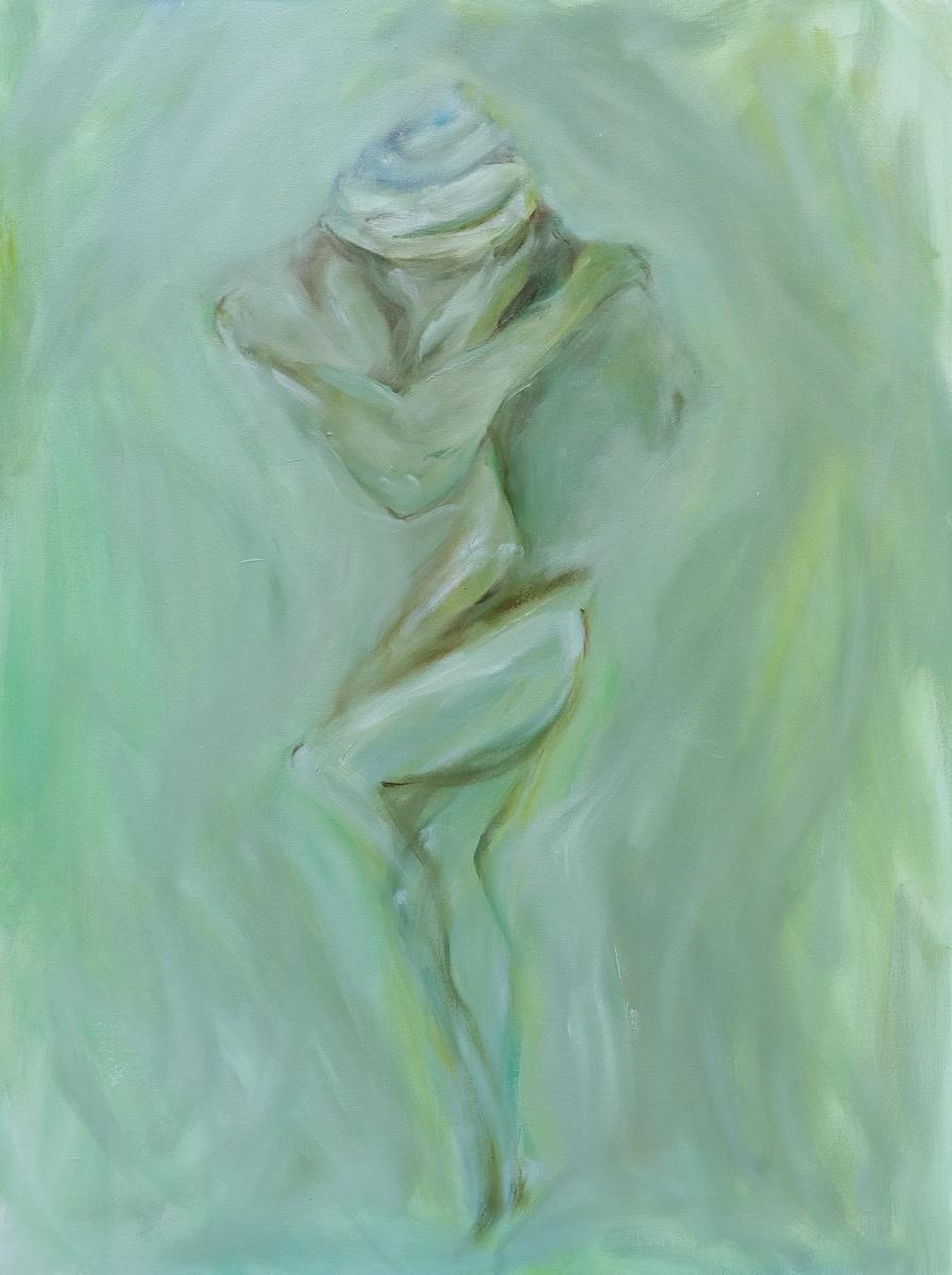 Broken Whelk on Green, Image 1.