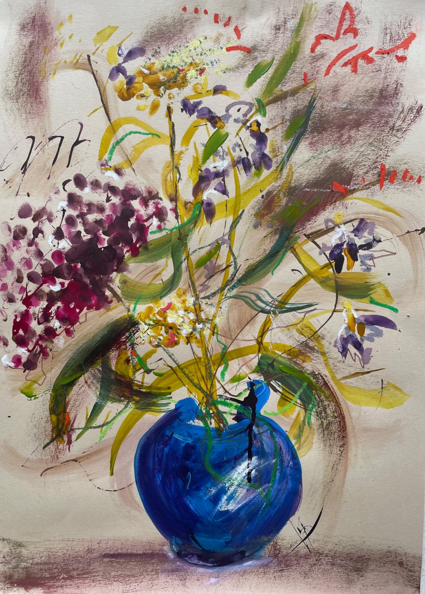 Blue Bowl Dance by Lesley Birch, Image 1.