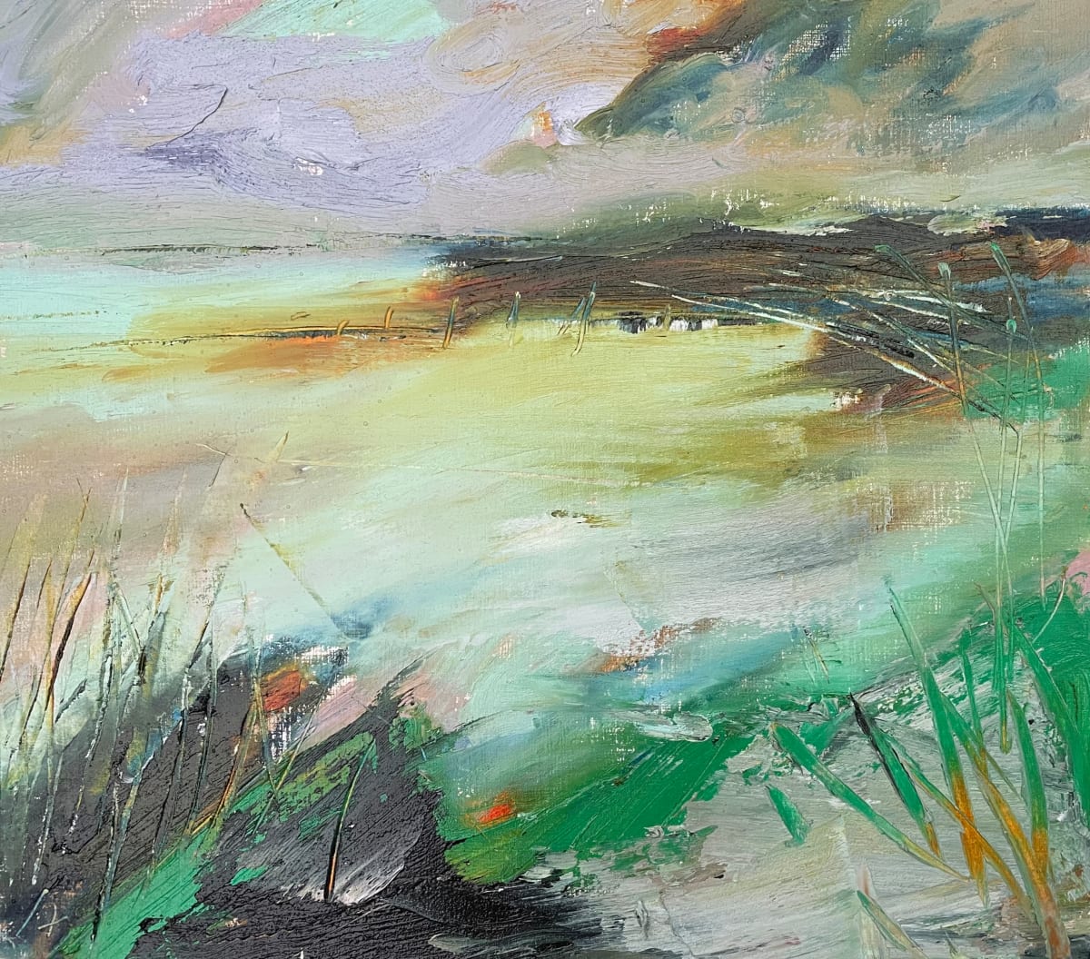 Blue Green Shore by Lesley Birch, Image 2.