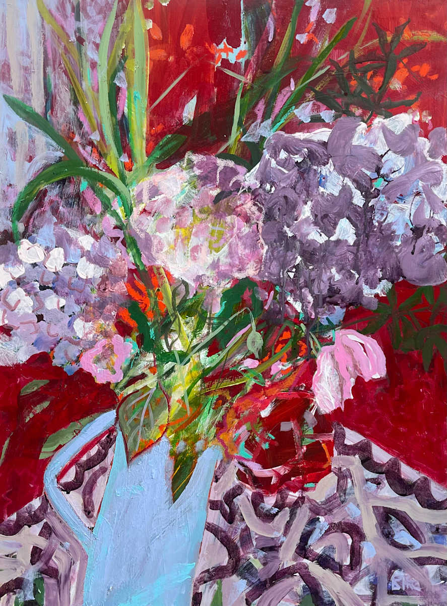 Blue Jug by Lesley Birch 