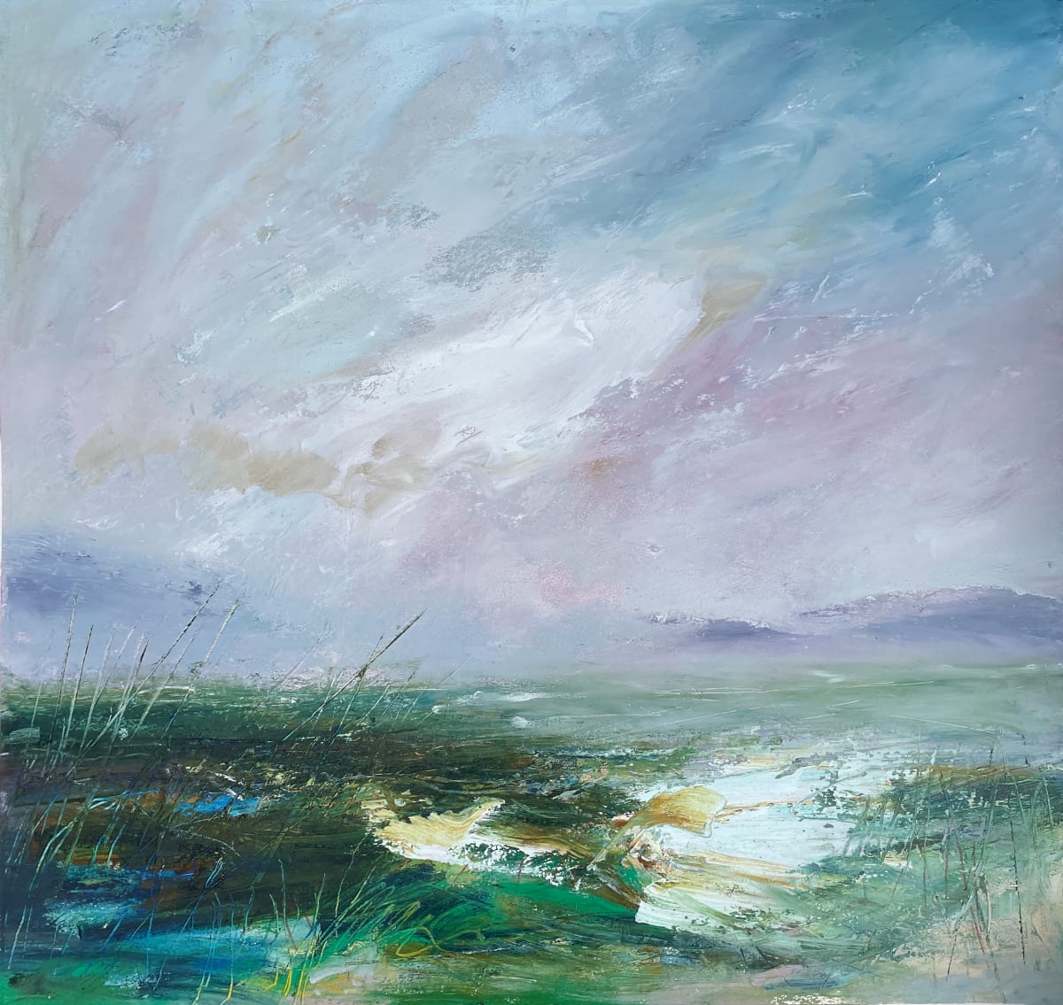 Gust on the Loch by Lesley Birch 