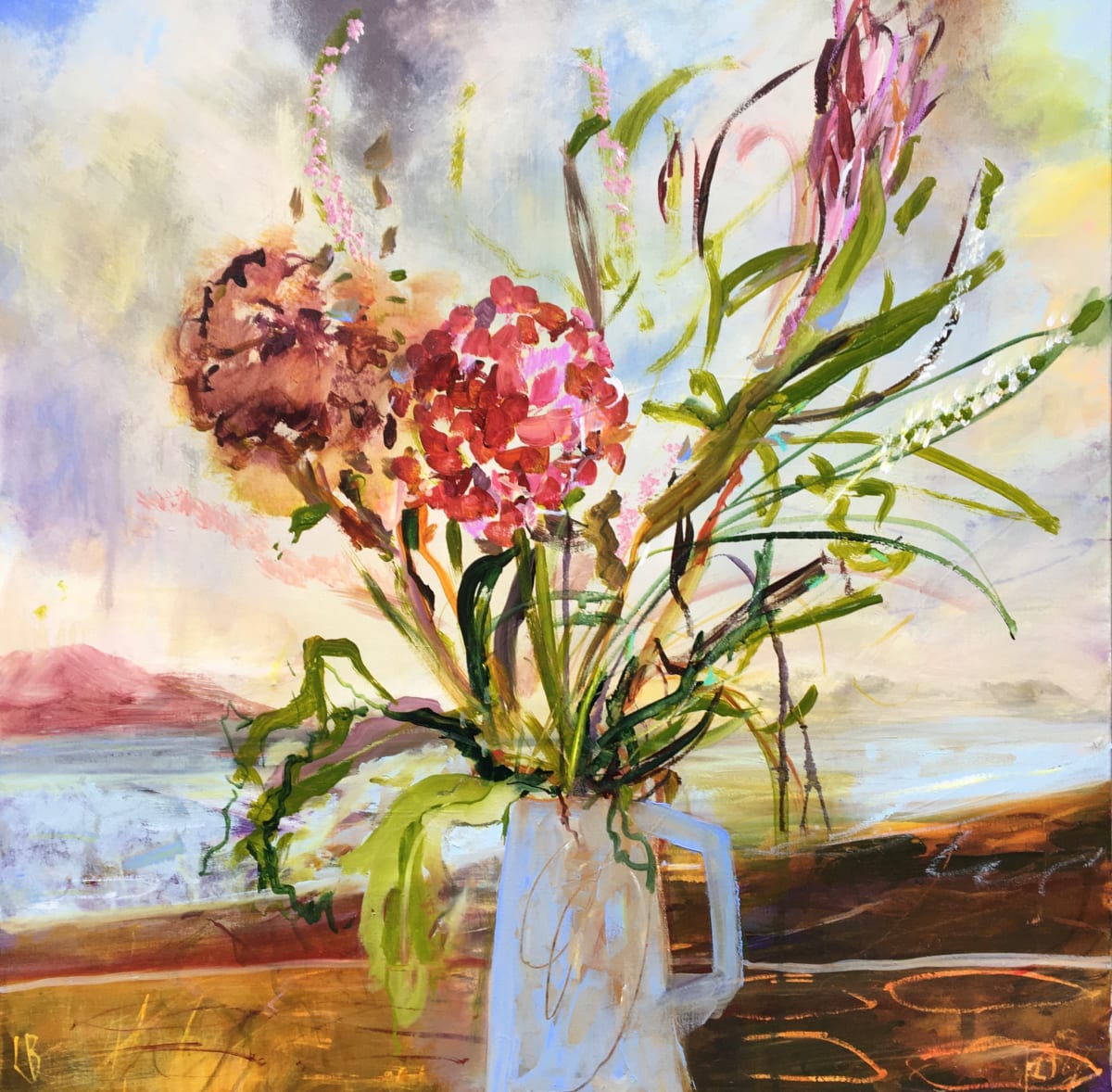 A Blue Jug at My Window by Lesley Birch, Image 1.