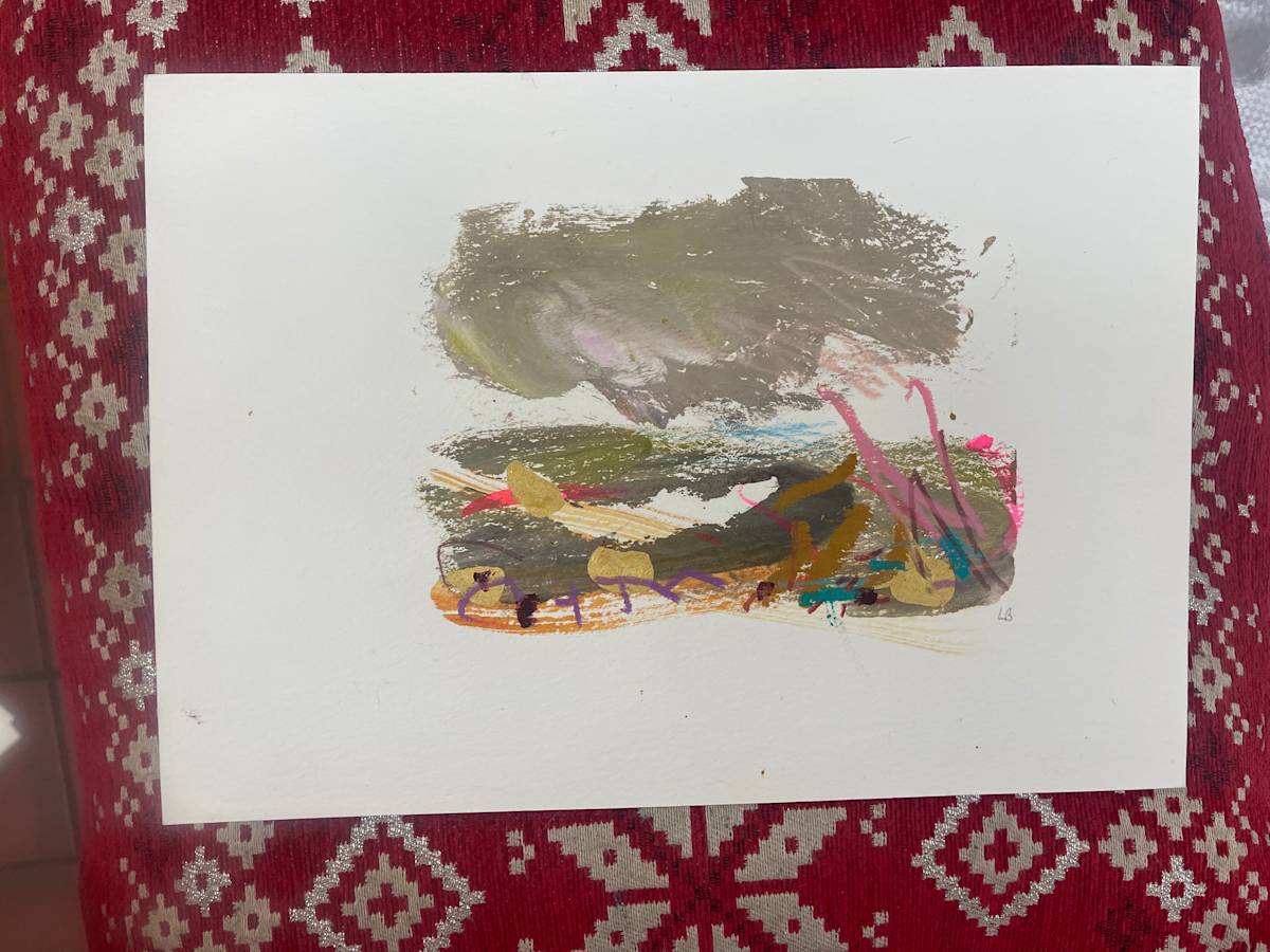 Cloudy Rain by Lesley Birch 