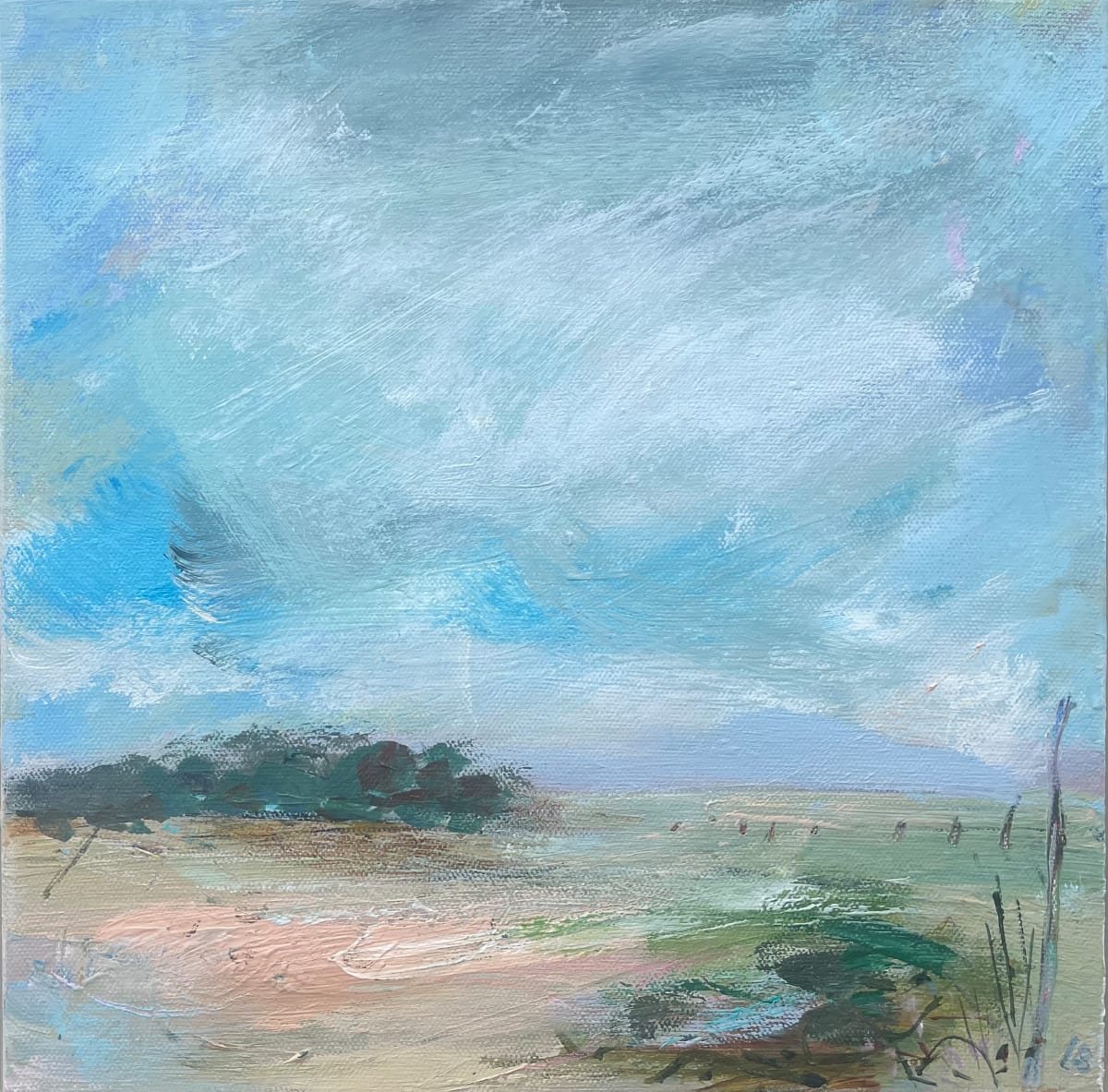 Copse & Sky by Lesley Birch, Image 2.