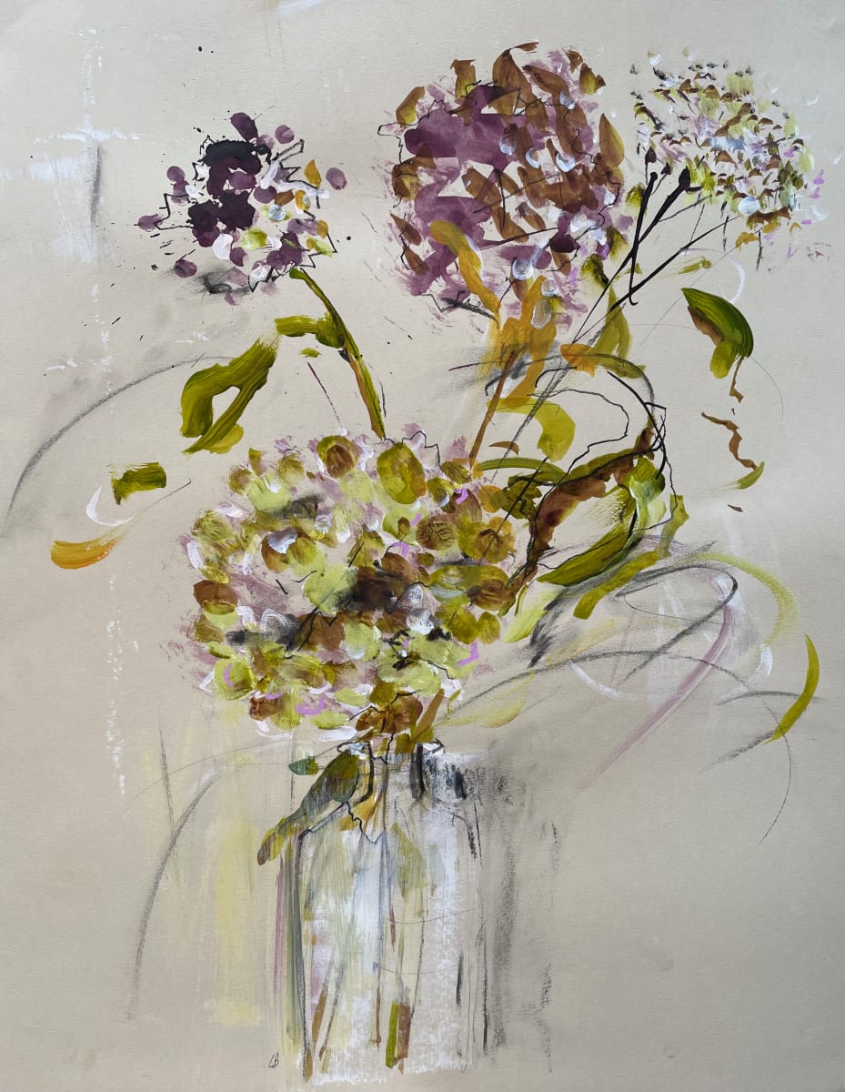 Hydrangeas in a Jar, Image 1.