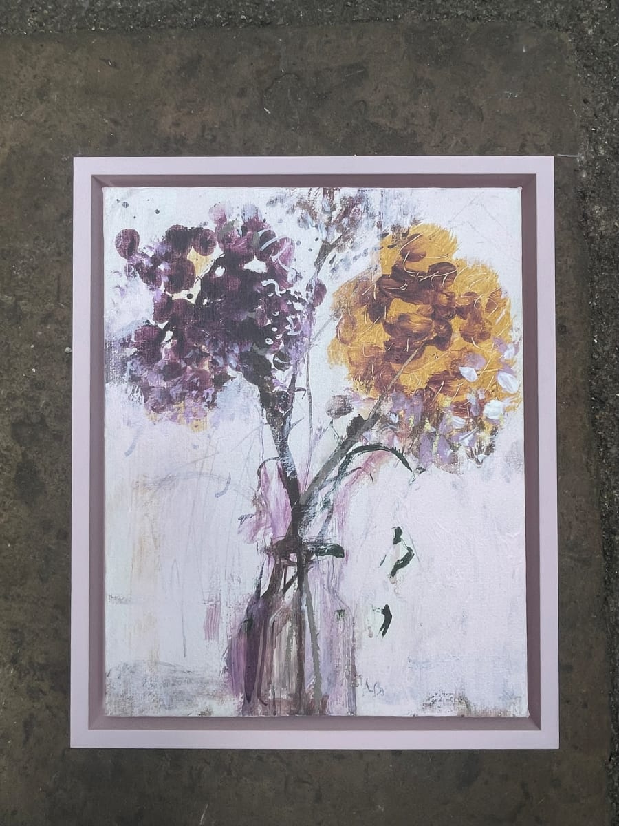 Hydrangea Impressions 2 by Lesley Birch 