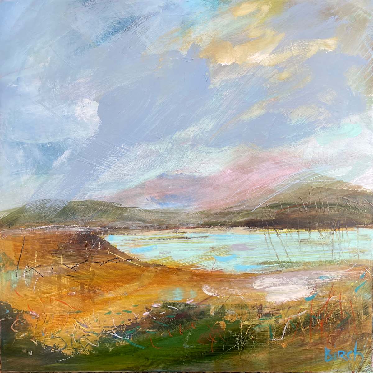 Lake Water Days by Lesley Birch 