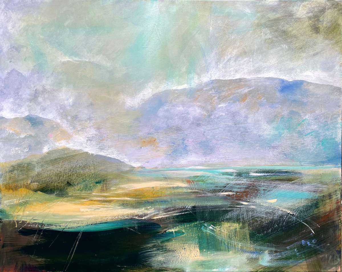 Lochside Drama by Lesley Birch, Image 1.