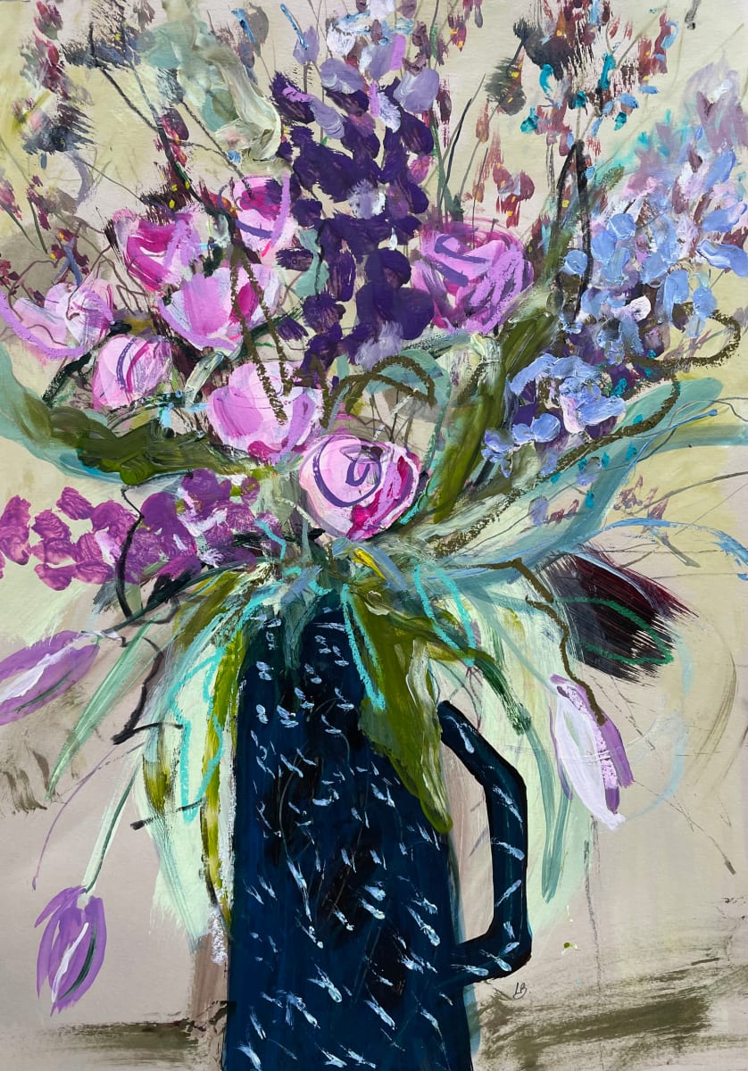 Pink & Lilac Blooms, Image 1.