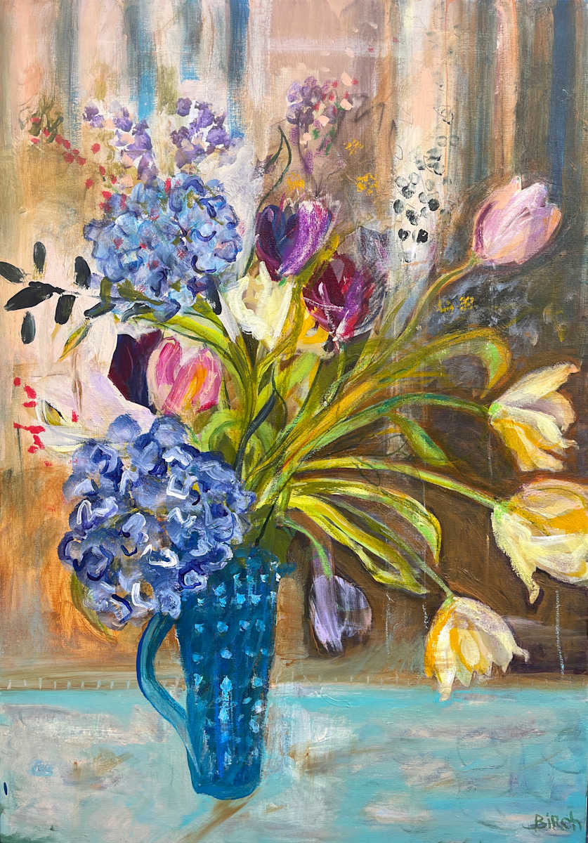 Proudly Poised by Lesley Birch 