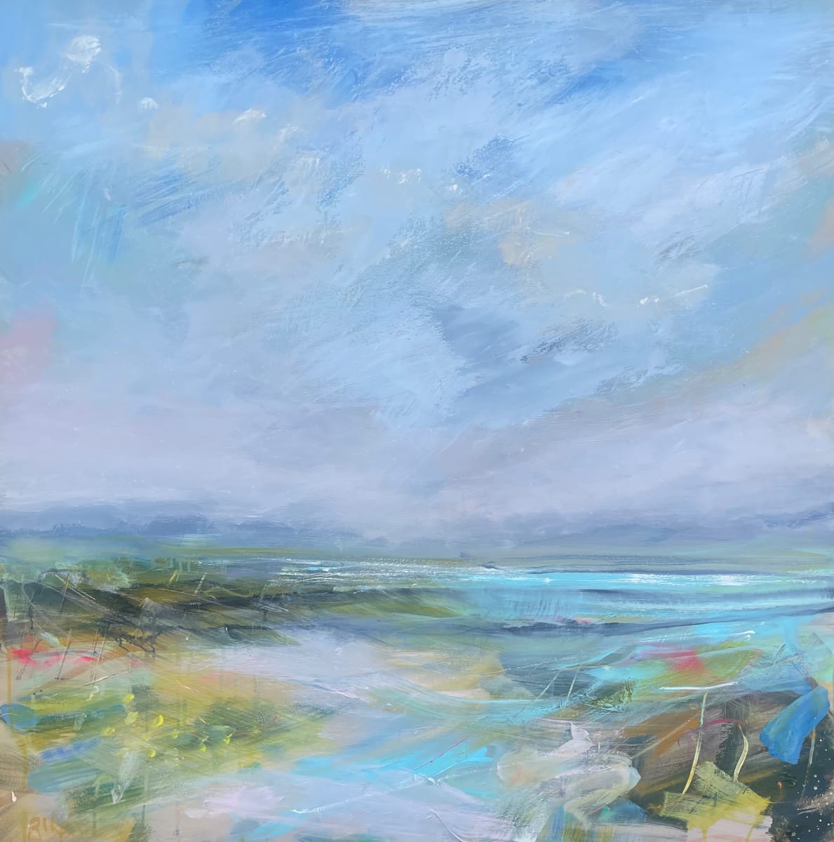 Sea Loch with Mists 2 by Lesley Birch, Image 3.