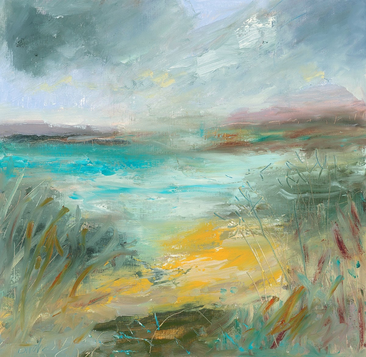 Sky, Sea & Grasses by Lesley Birch, Image 1.