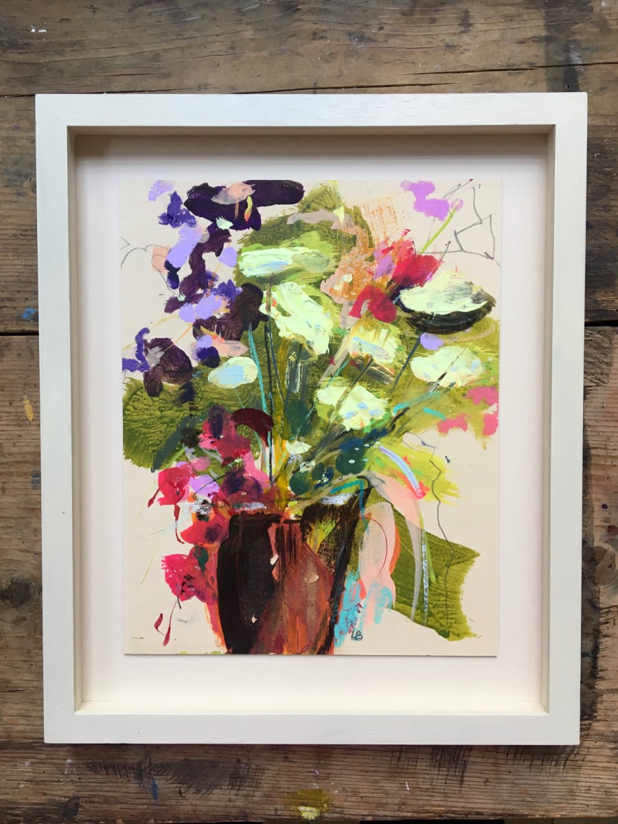 Stocks & Chrysanths by Lesley Birch, Image 3.