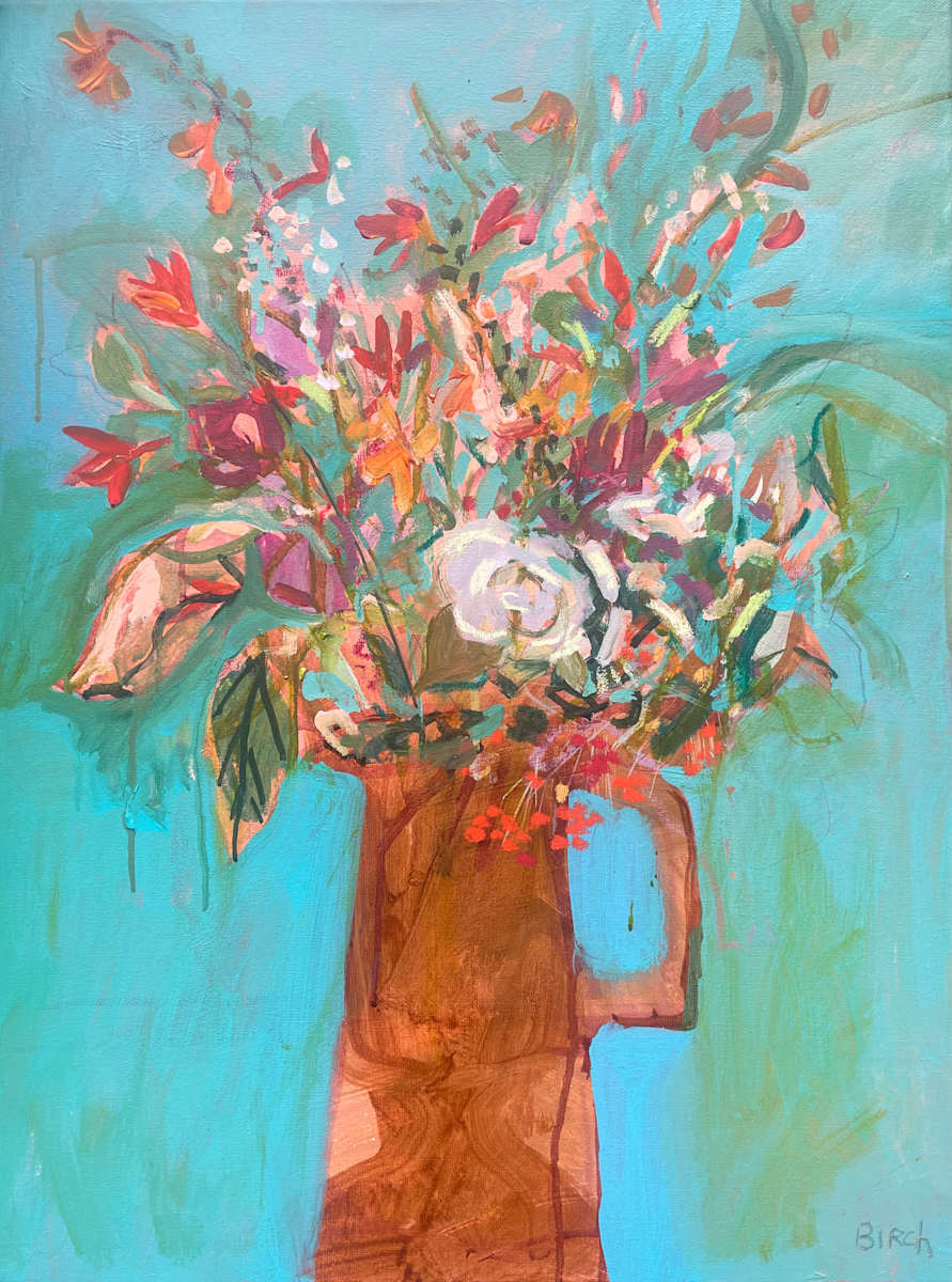 Summer Showing Off by Lesley Birch 