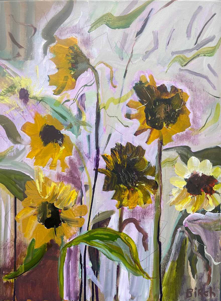 Sunflowers by Lesley Birch 