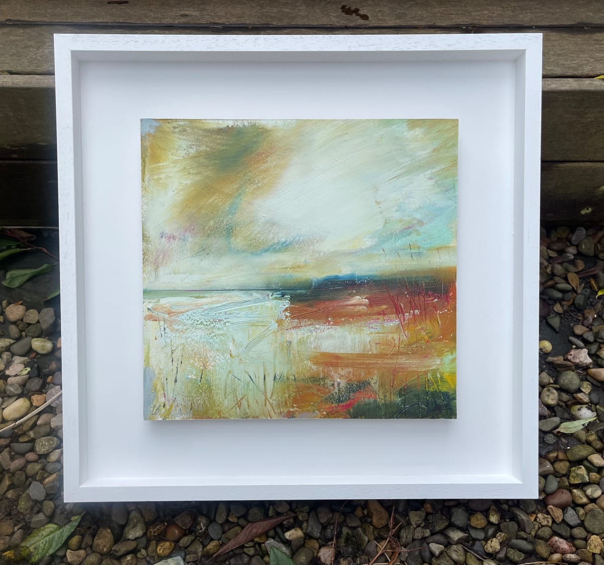 Sweeping Skies over headland by Lesley Birch | Artwork Archive