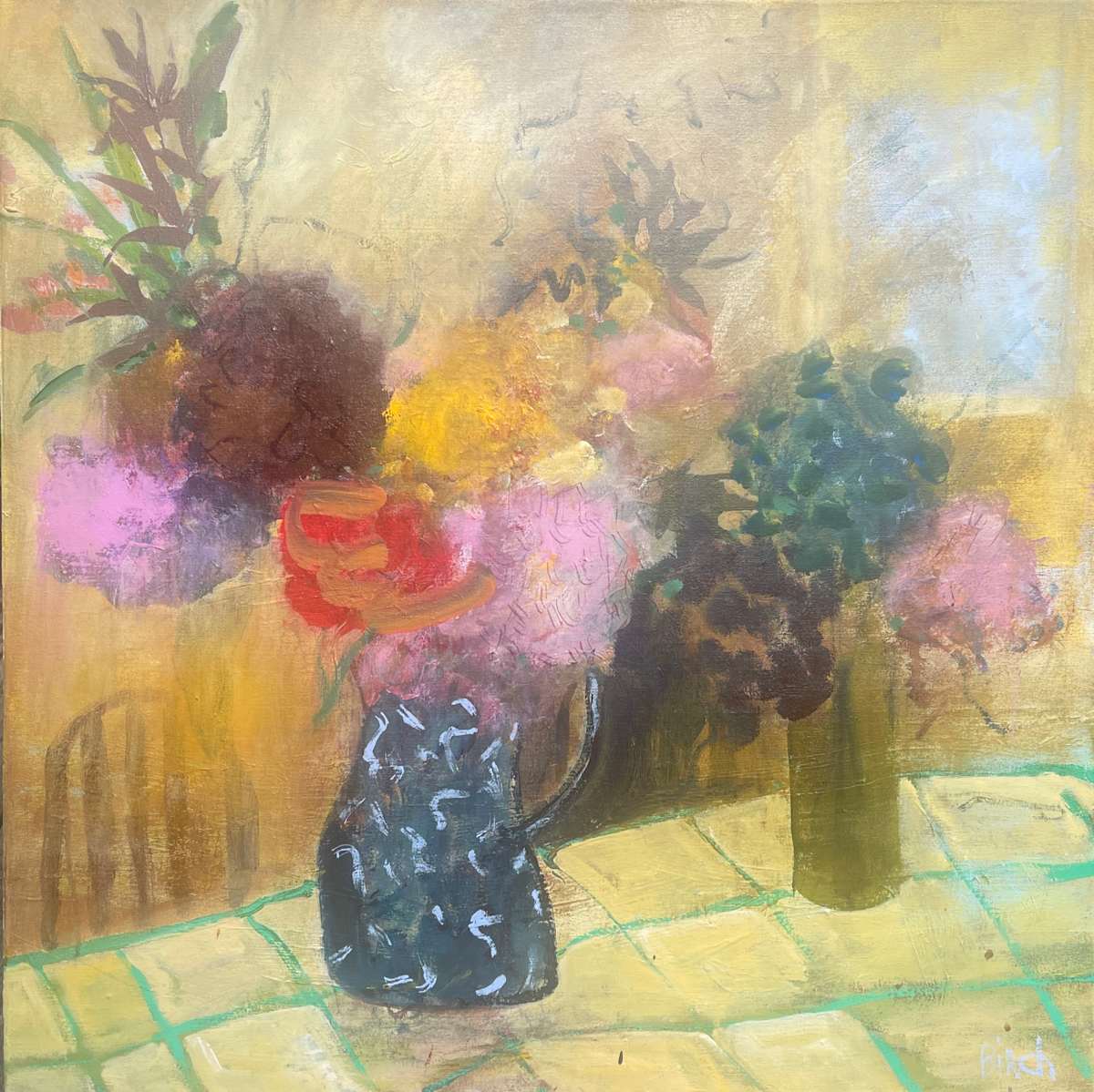 Two Pots + Window by Lesley Birch, Image 2.