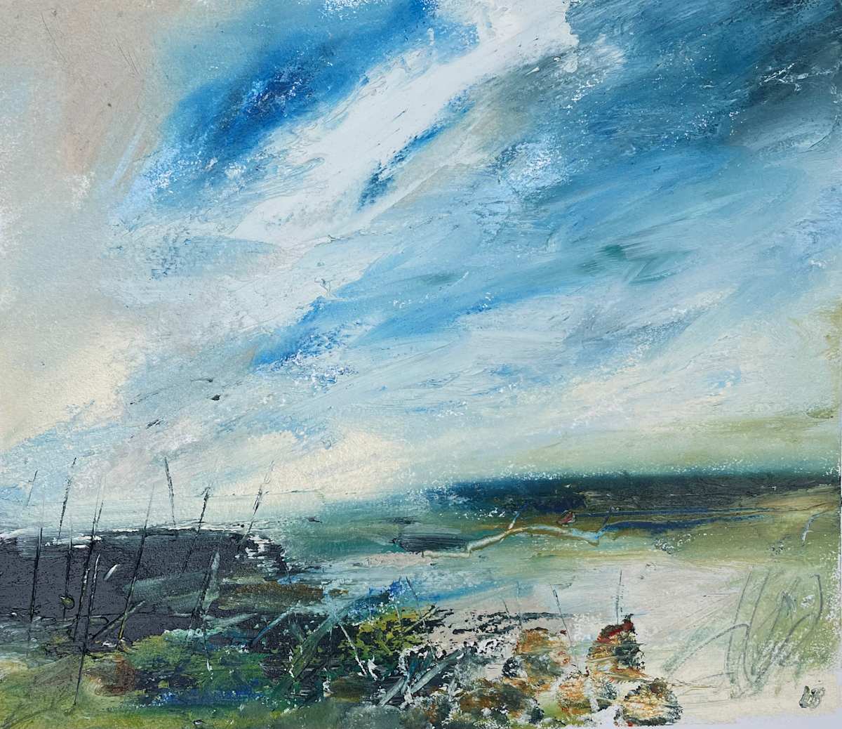 Windy Shore by Lesley Birch, Image 1.