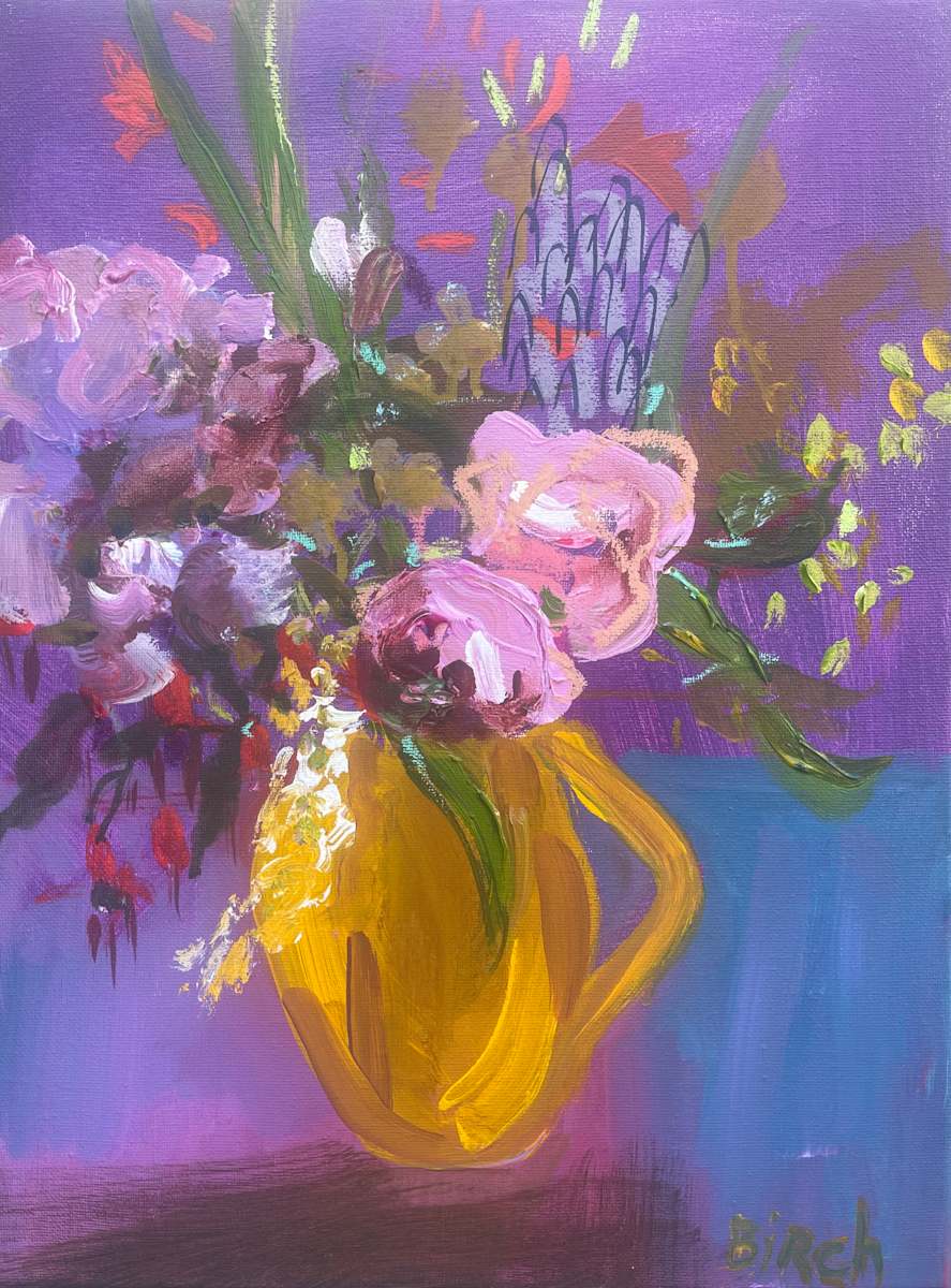 Yellow Jug by Lesley Birch 