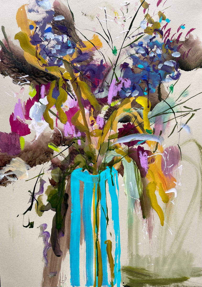 An Exuberance of  Blooms by Lesley Birch, Image 1.