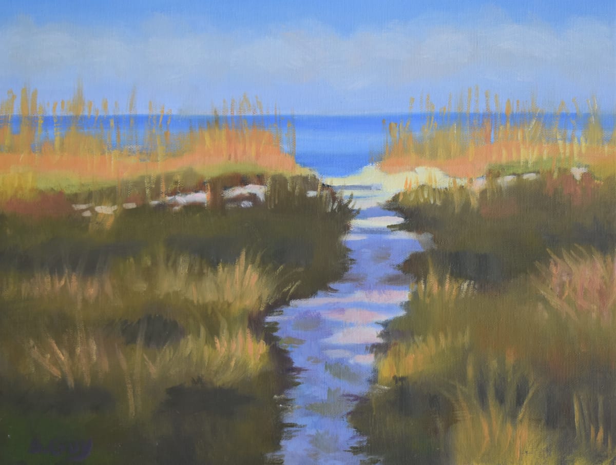 Island Path by Sharon Guy 