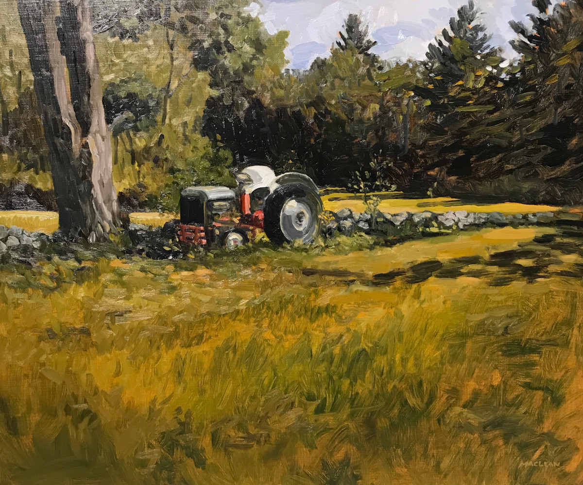 Back Roads Tractor by Mike MacLean Fine Art 