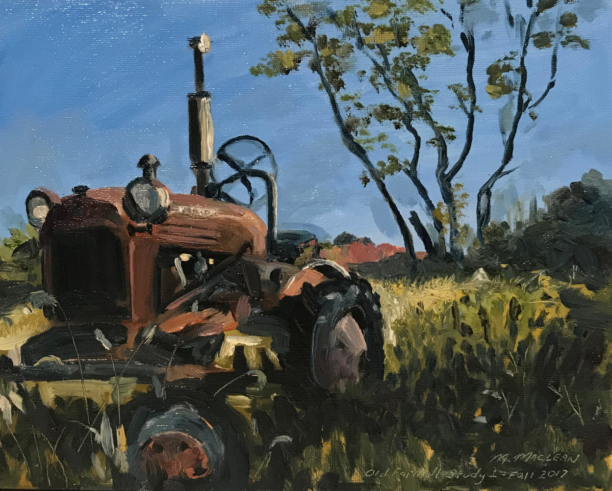 Farmall Study 1 by Mike MacLean Fine Art 