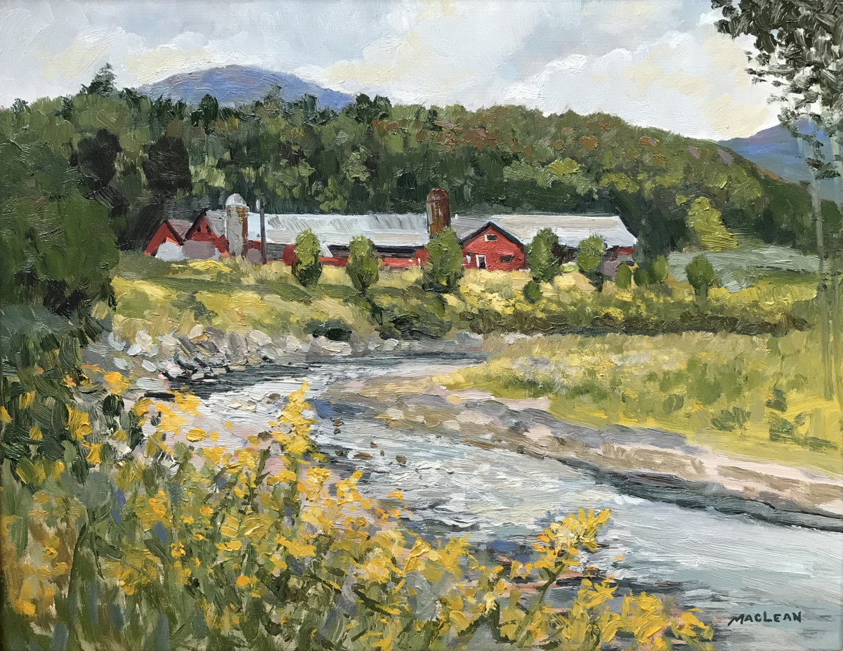 Summer Stream by Mike MacLean Fine Art 