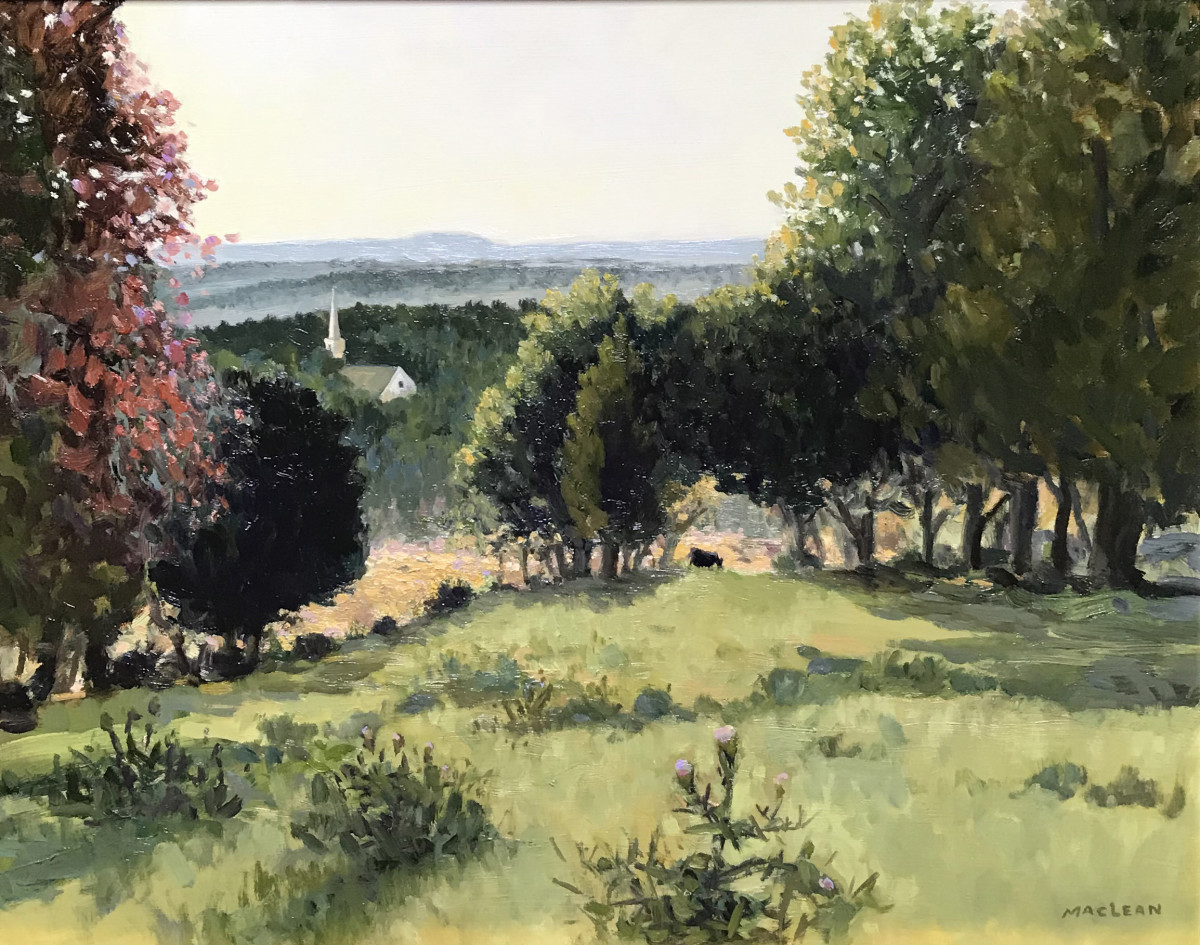 The Village Below by Mike MacLean Fine Art 