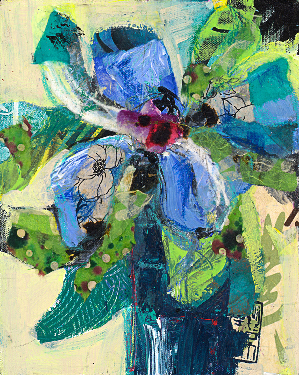 Blue Flower by M. Jane Johnson 