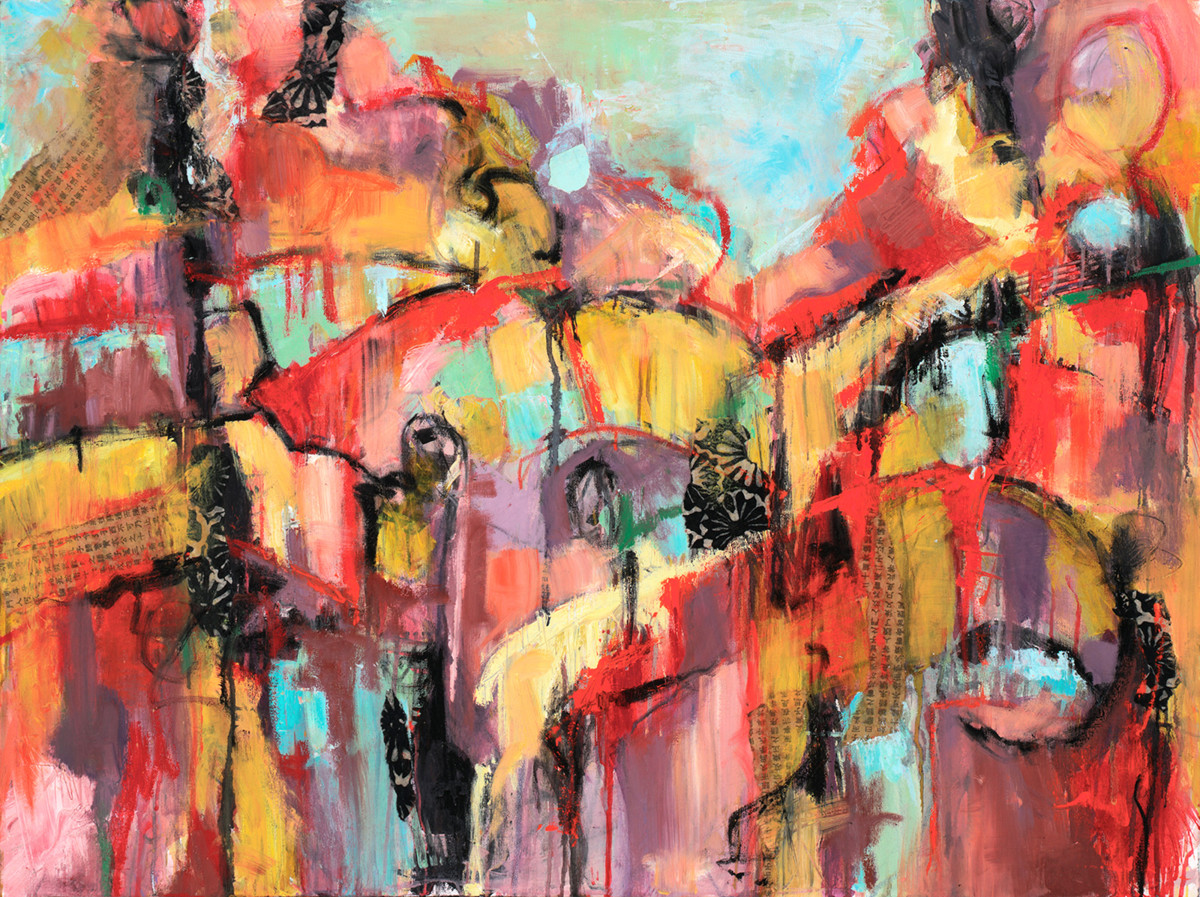 Carnival Feathers by M. Jane Johnson 