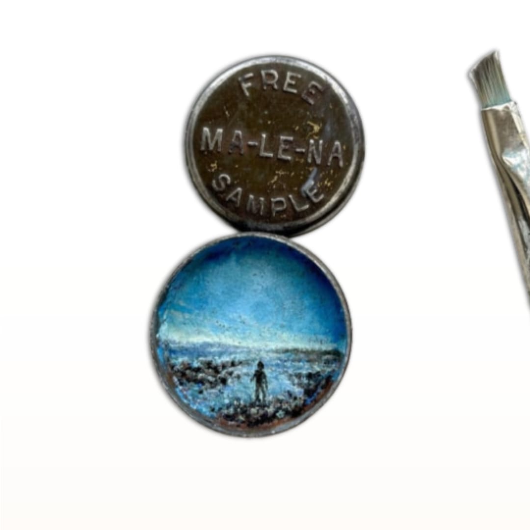 Tiny  figure, big ocean by Shelley Vanderbyl, Image 3.