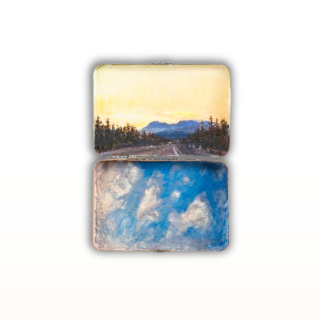 Medicine Tin #BG9 (Klearoids | Clouds) by Shelley Vanderbyl, Image 8.