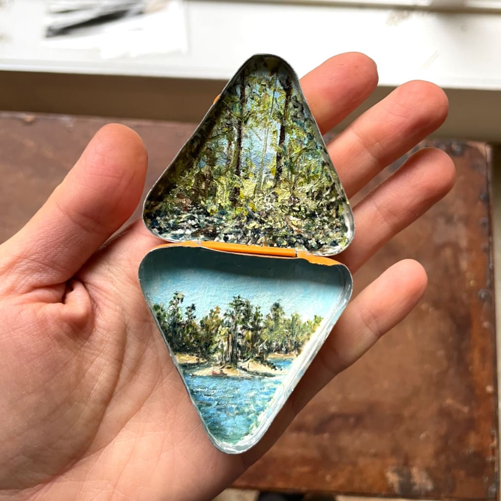 Horne and Spider Lakes (C-PHOS Triangular Tin #2) 