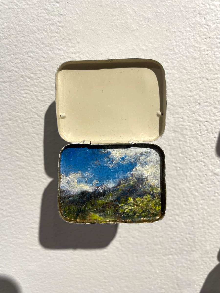 Mountain Clouds - Single Soovain Medicine Tin by Shelley Vanderbyl 