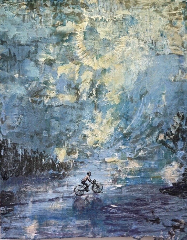 Cyclist by Shelley Vanderbyl 