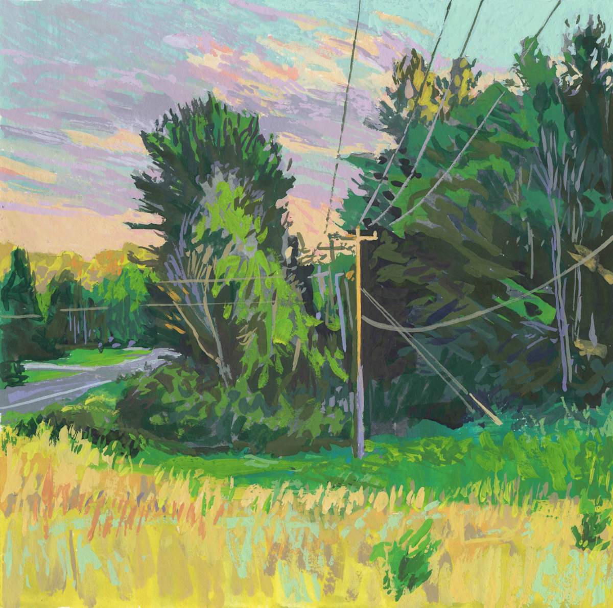 East Silver Lake Rd by Justin Shull Art Studio 