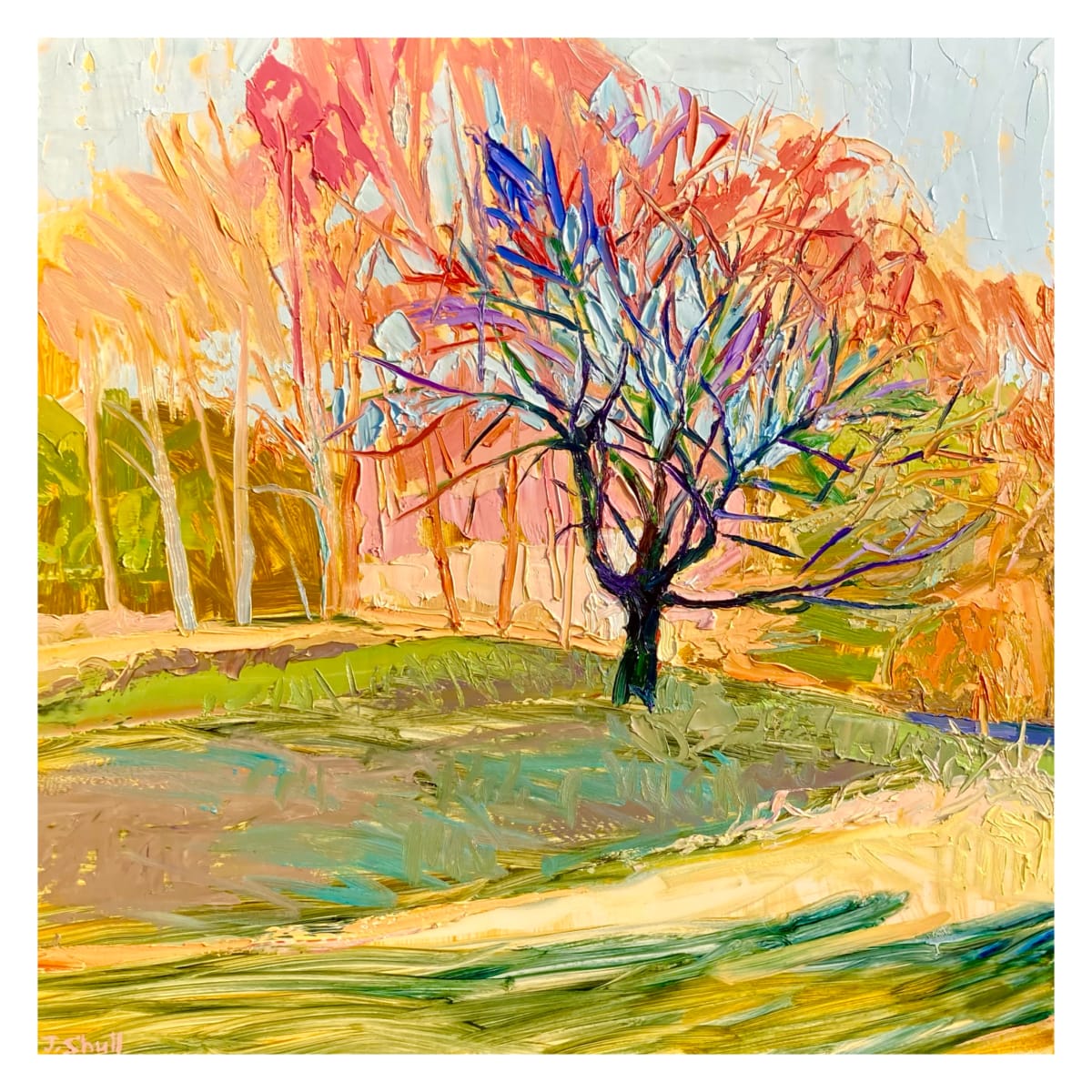 Elm With Outstretched Branch by Justin Shull Art Studio, Image 1.