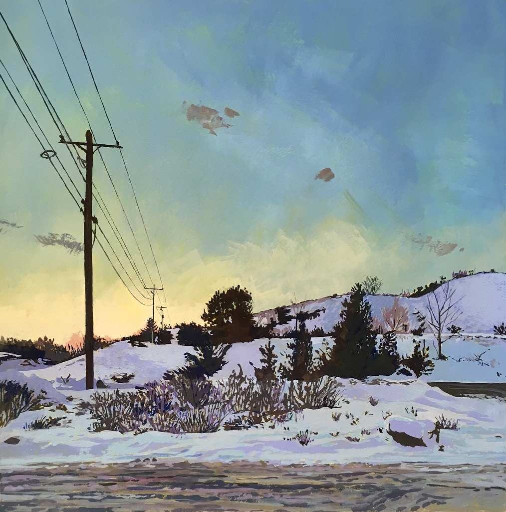Dusk on M22 by Justin Shull Art Studio, Image 1.
