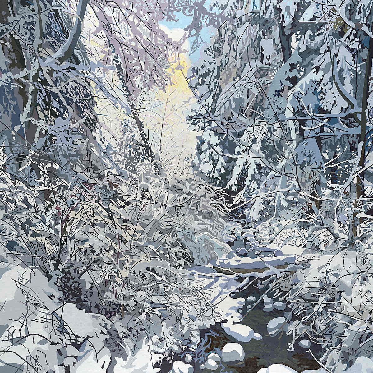 Into The Woods by Justin Shull Art Studio 