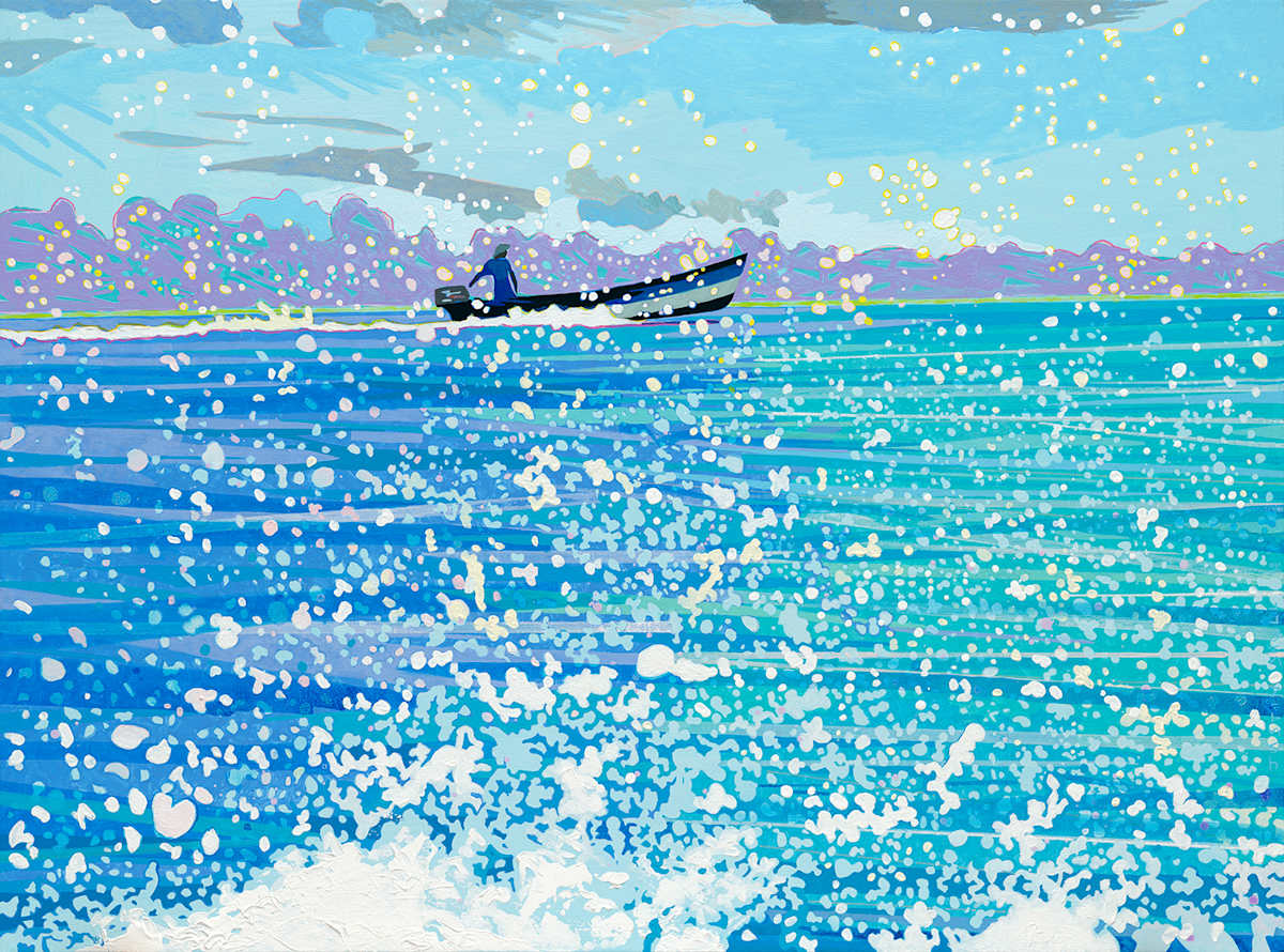 Panga Spray by Justin Shull Art Studio 