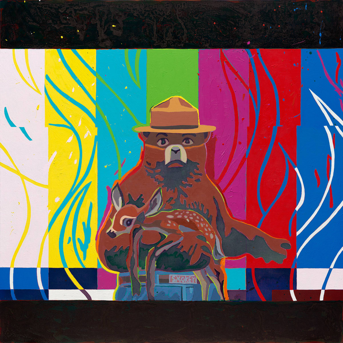 Fire Watch by Justin Shull Art Studio 