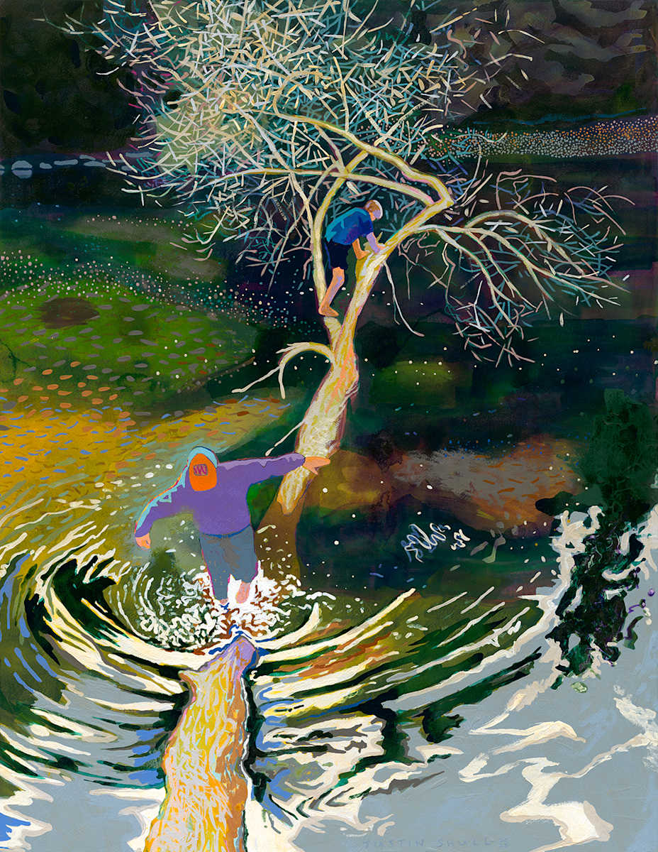 Sugar River Tree Climb by Justin Shull, Image 1.