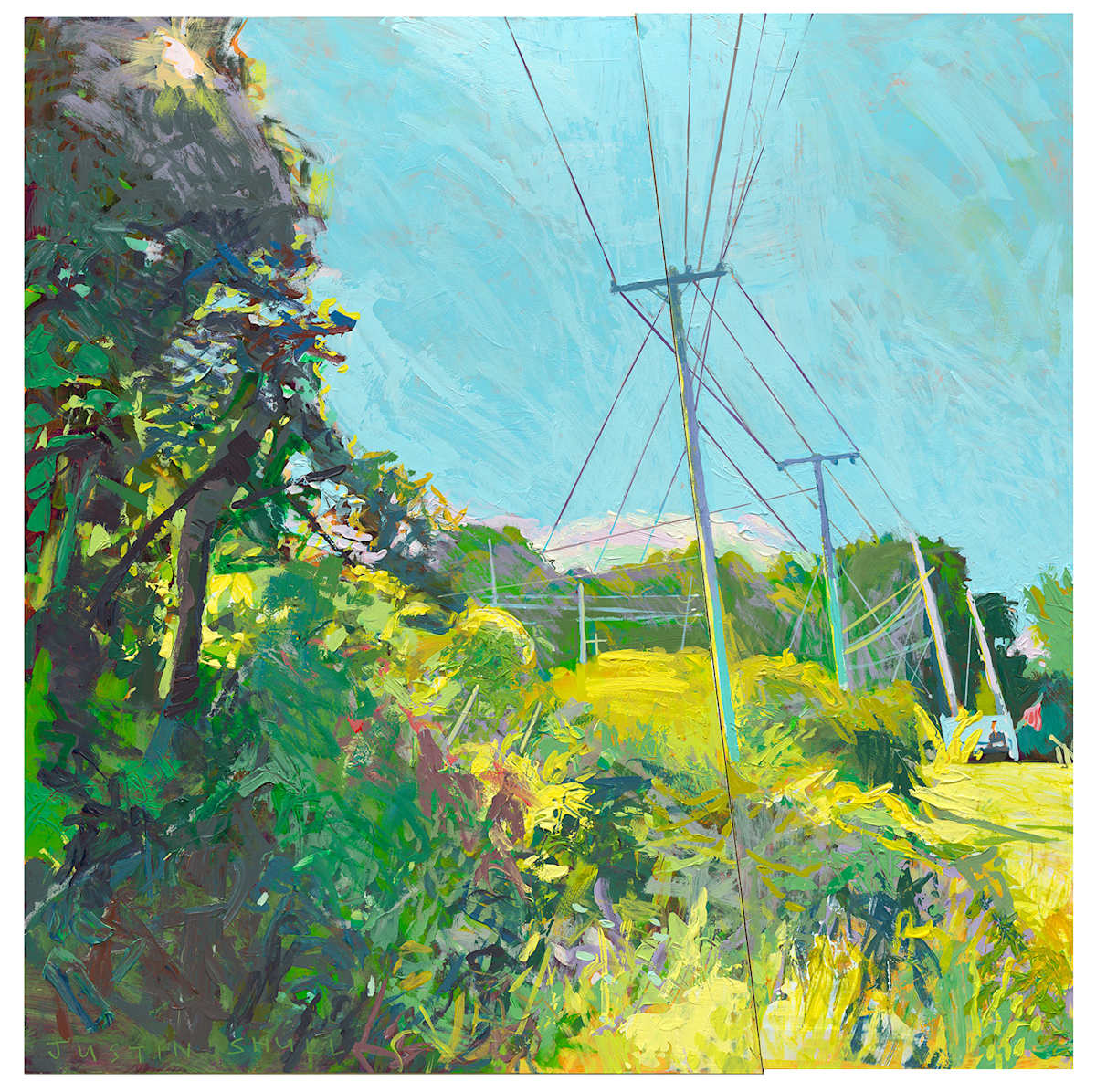 Out of the Woods by Justin Shull Art Studio 
