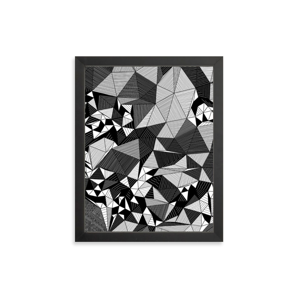 "Conscious Growth 067" Monoprint 11x14 by Debbie Clapper 