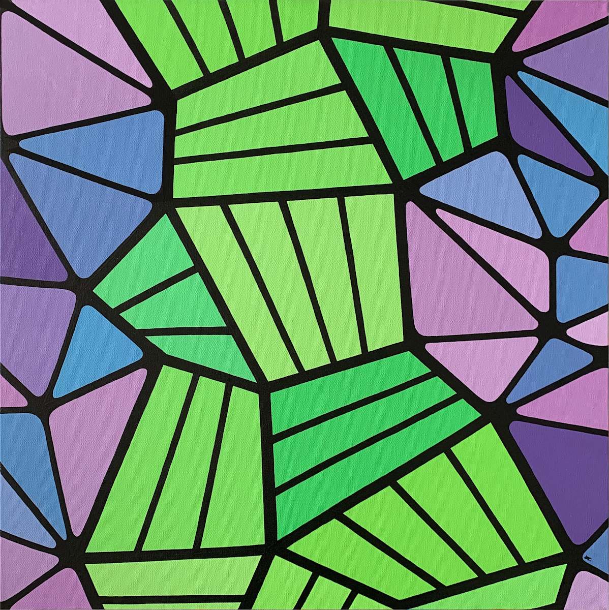 "Amplify 2" Painting by Debbie Clapper, Image 2.
