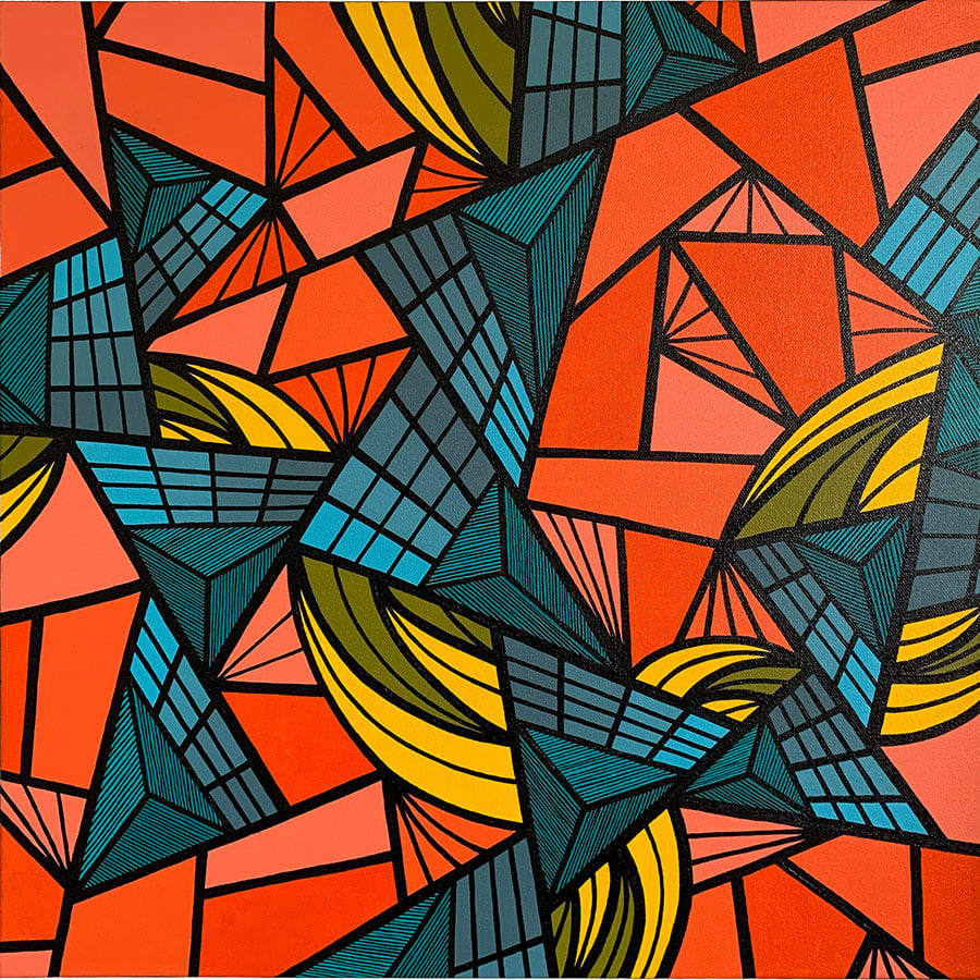 Sequence 2 - Original Painting by Debbie Clapper, Image 1.