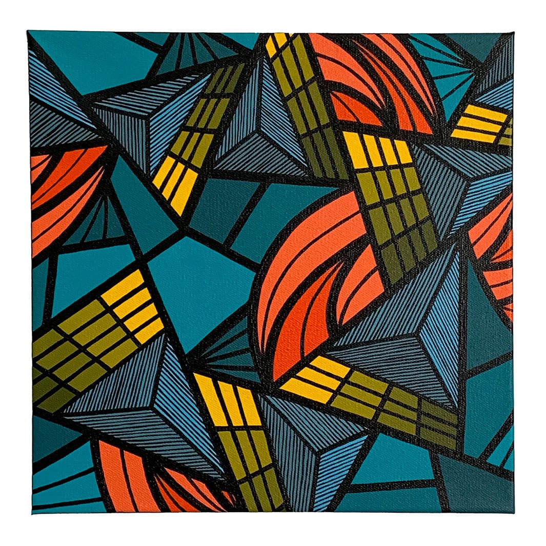 Sequence 3 - Original Painting by Debbie Clapper, Image 3.