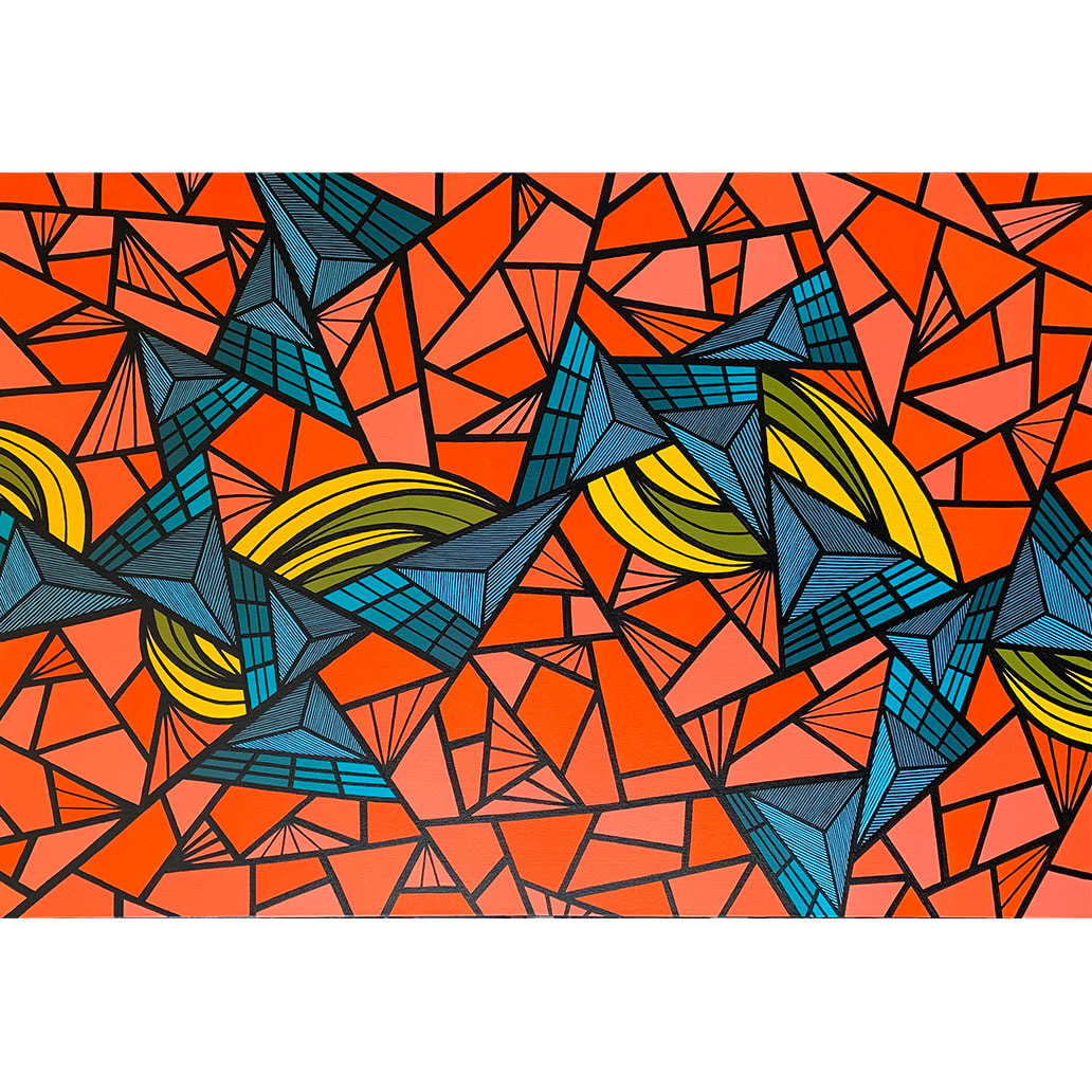 Sequence 4 - Original Painting by Debbie Clapper, Image 4.