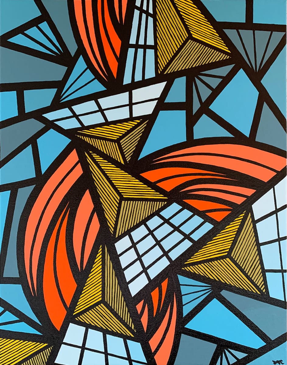 Sequence 6 - Original Painting by Debbie Clapper, Image 4.